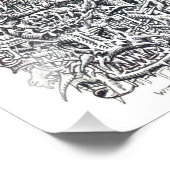 Hexen und Teufel von Brian Benson Fotodruck (Ecke)