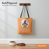 Hexen und Woofs für ein heilendes Halloween Tasche