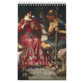 Hexen und Zauberer Klassischer Kunstkalender Kalender (Feb 2027)