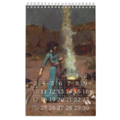 Hexen und Zauberer Klassischer Kunstkalender Kalender (Jan 2027)