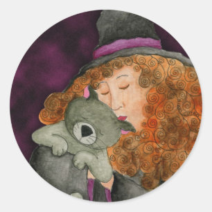 Hexen Vertraute Sticker