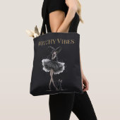 Hexen-Vibes Dark Edition – Gothic Hexe & Katze Tasche (Von Nahem)