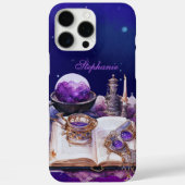 Hexen-Vibes-Spellbuch Benutzerdefinierter Name Case-Mate iPhone Hülle (Rückseite)