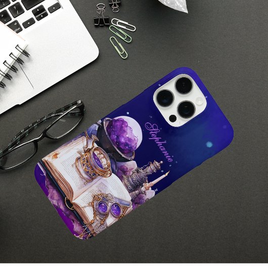 Hexen-Vibes-Spellbuch Benutzerdefinierter Name Case-Mate iPhone Hülle