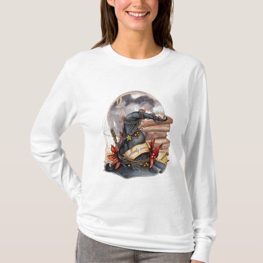 Hexen-Viel Glück-Charms T-Shirt (Vorderseite)