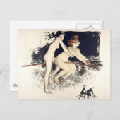 Hexen von Jean Veber 1900 Postkarte (Vorne/Hinten)