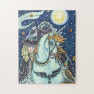 HEXEN VON SLEEPY HOLLOW Kopfose Reiterin PUZZLE