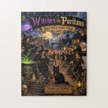 Hexen vs. Puritaner™ | Salem Hexenprozesse-Puzzle