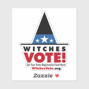 Hexen wählen! Entfernen von Vinyl-Decal für Hexe Aufkleber