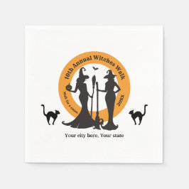 Hexen Walk Event Cocktail Serviette