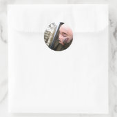 Hexen Way Runder Aufkleber (Tasche)