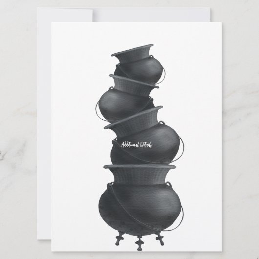 Hexen Weekend Junggeselinnen-Abschied - Fahrkarte (Rückseite)