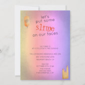 Hexen-Wellness-Center-Night Funny Halloween-Party Einladung (Rückseite)