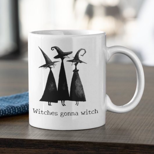 Hexen werden Halloween verhexen Kaffeetasse