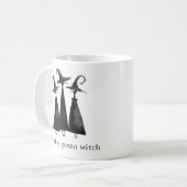 Hexen werden Halloween verhexen Kaffeetasse (Vorderseite Links)