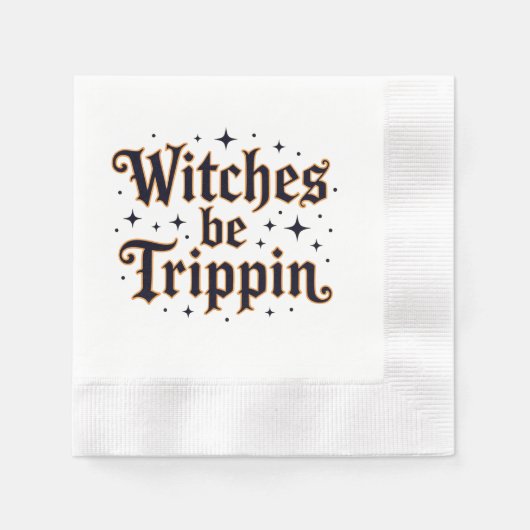 Hexen werden trippin serviette (Vorderseite)