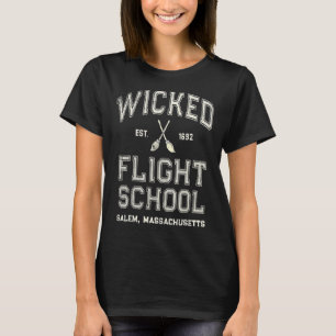 Hexen WICKED FLYING SCHOOL Salem Hexenklopflotsen T-Shirt