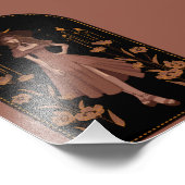 Hexen-Zauber-Illustration Fotodruck (Ecke)