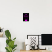 Hexen Zauberer und Feenvolk Begrüßungspposter Poster (Heimbüro)