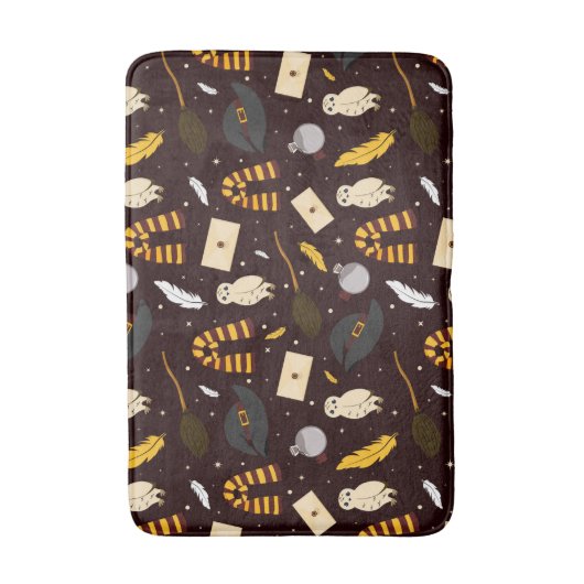 Hexen, Zauberer und Zaubermuster Badematte (Vorderseite Vertikal)