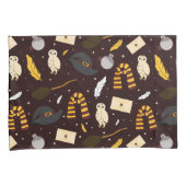 Hexen, Zauberer und Zaubermuster Kissenbezug (Vorderseite-Rechts)