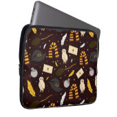 Hexen, Zauberer und Zaubermuster Laptopschutzhülle (Vorne Rechts)