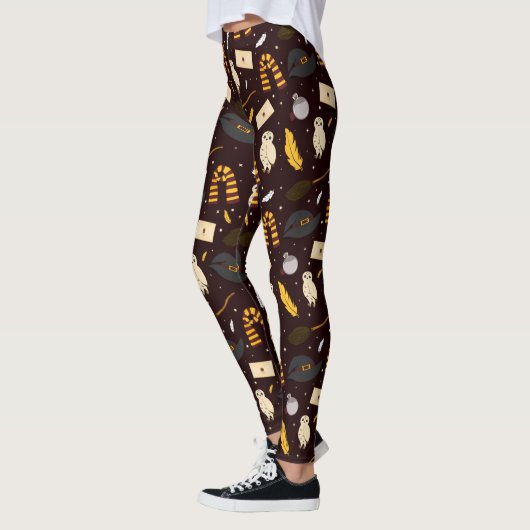 Hexen, Zauberer und Zaubermuster Leggings (Links)