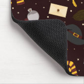 Hexen, Zauberer und Zaubermuster Mousepad (Ecke)