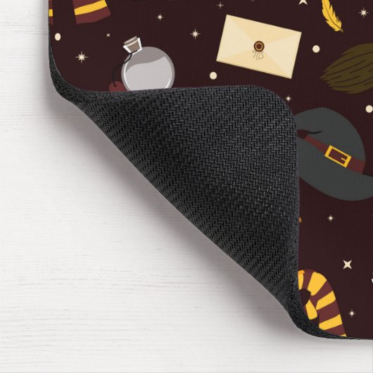 Hexen, Zauberer und Zaubermuster Mousepad (Ecke)