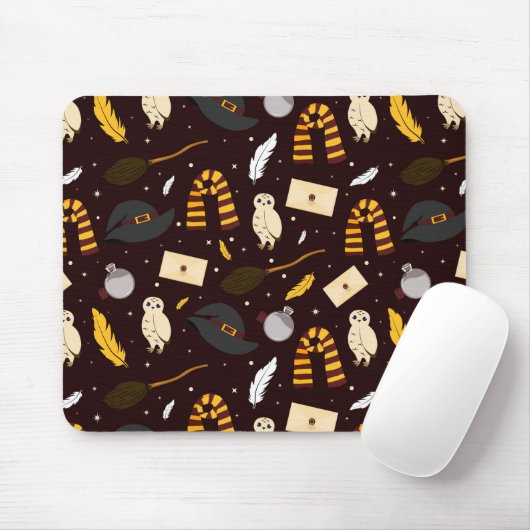 Hexen, Zauberer und Zaubermuster Mousepad (Mit Mouse)