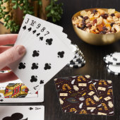 Hexen, Zauberer und Zaubermuster Spielkarten (In Situ)