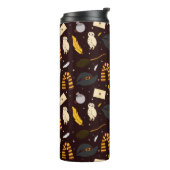 Hexen, Zauberer und Zaubermuster Thermosbecher (Nach links gedreht)