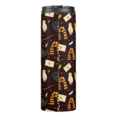 Hexen, Zauberer und Zaubermuster Thermosbecher (Rückseite)