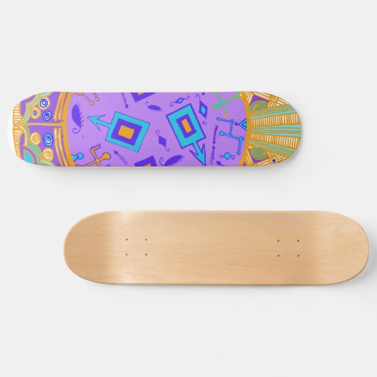 Hexen Zauberskateboard Skateboard (Horizontal)