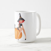 HEXEN ZU HALLOWEEN KAFFEETASSE (VorderseiteRechts)