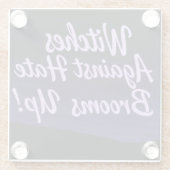 HexenAgainstHate Glasuntersetzer (Rückseite)