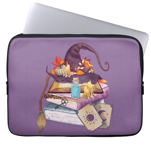 Hexenaltar Laptopschutzhülle (Vorderseite)