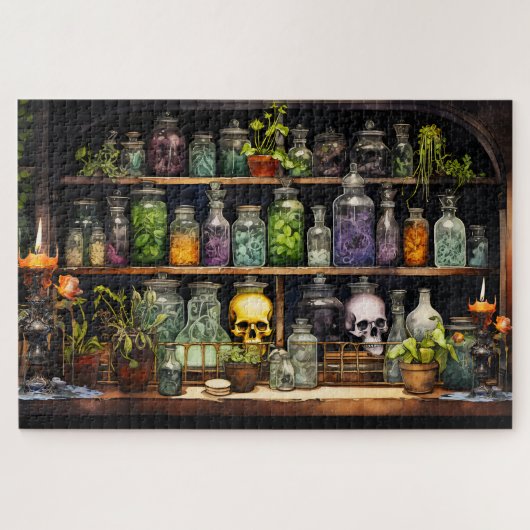 Hexenapothecary Jigsaw Puzzle (Horizontal)