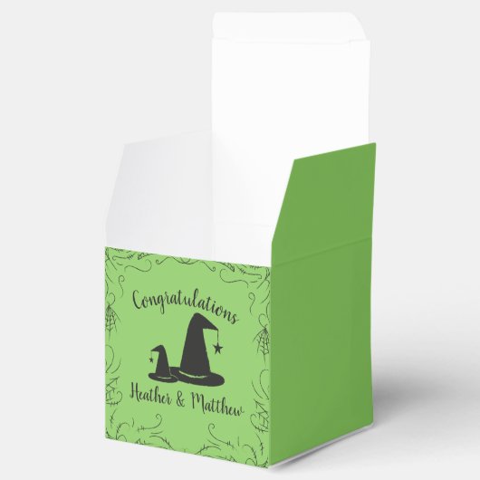 HexenBaby-Dusche Halloween Geschenkschachtel (Geöffnet)
