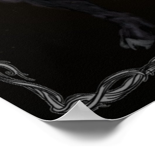 Hexenbad - Klein Poster (Ecke)