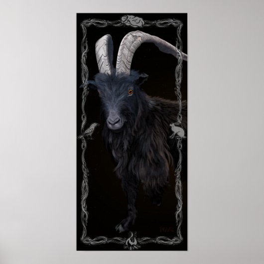 Hexenbad - Klein Poster (Vorne)