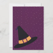 Hexenbeine Halloween Einladung (Rückseite)