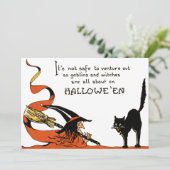 Hexenbesen Schwarze Katze (Stehend Vorderseite)