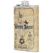 Hexenbrauen - Dunkelgotischer Spaß Flachmann (Links)