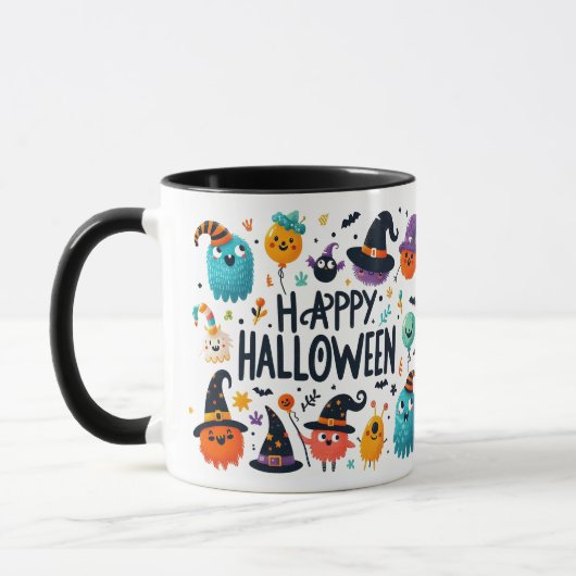 Hexenbrauen- Halloween Tasse (Links)