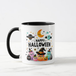Hexenbrauen- Halloween Tasse