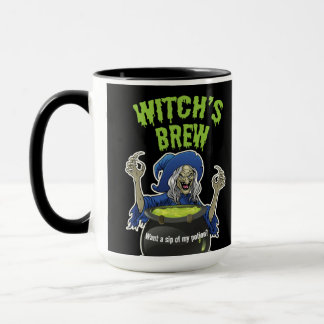 "Hexenbrauen" Halloween Tasse