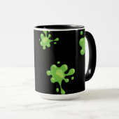 "Hexenbrauen" Halloween Tasse (VorderseiteRechts)