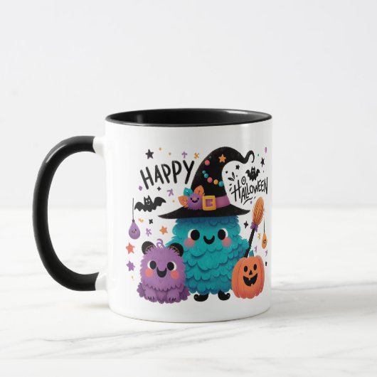 Hexenbrauen- Halloween Tasse (Links)
