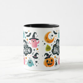 Hexenbrauen- Halloween Tasse